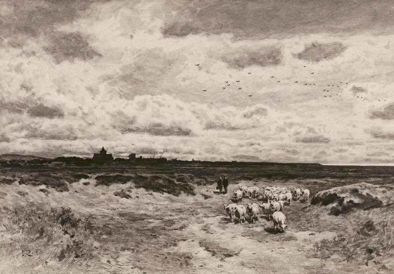 Dornoch, nach G Reid, RSA von English School