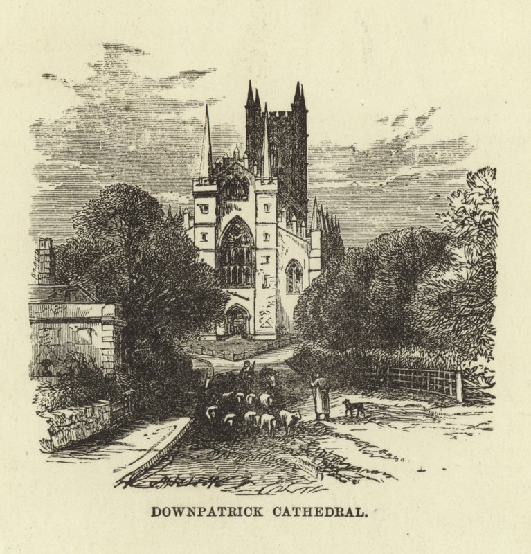 Kathedrale von Downpatrick von English School