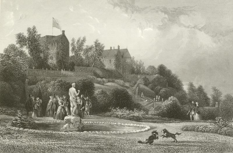 Drummond Castle von English School