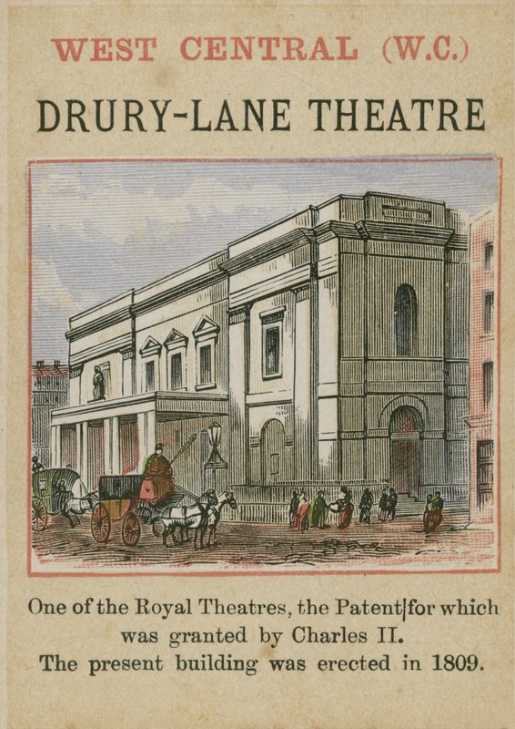 Drury-Lane Theatre von English School