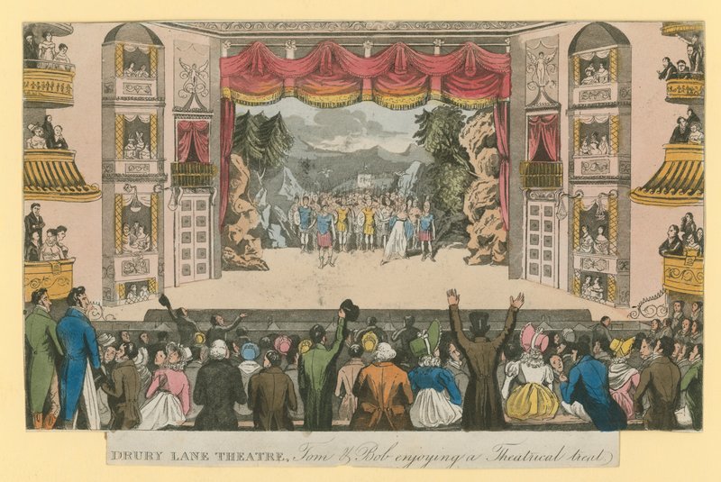 Drury Lane Theatre: Tom und Bob genießen eine theatralische Leckerei von English School