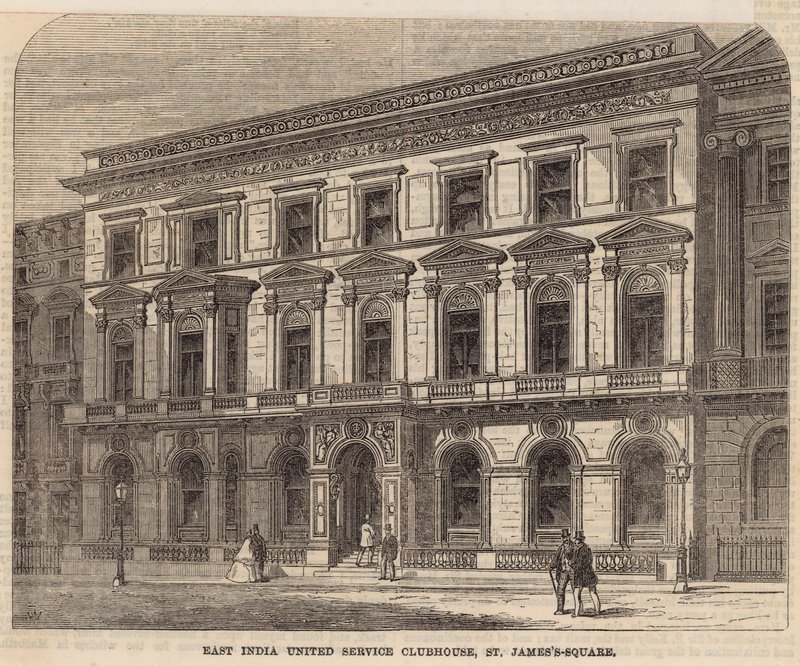 East India United Service Clubhaus, St Jamess Square von English School