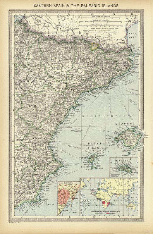Ostspanien und die Balearen von English School
