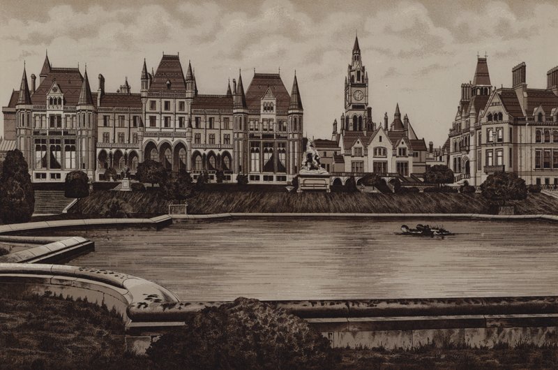 Eaton Hall, Ostfront von English School