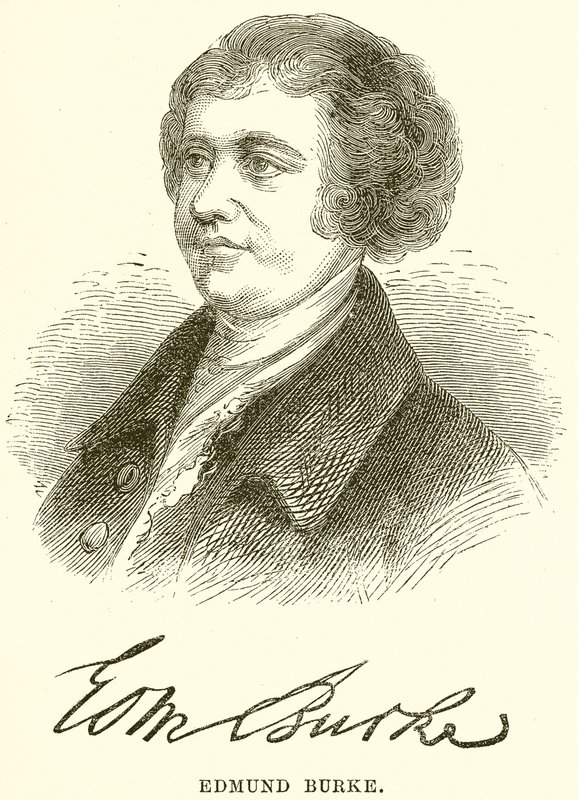 Edmund Burke von English School