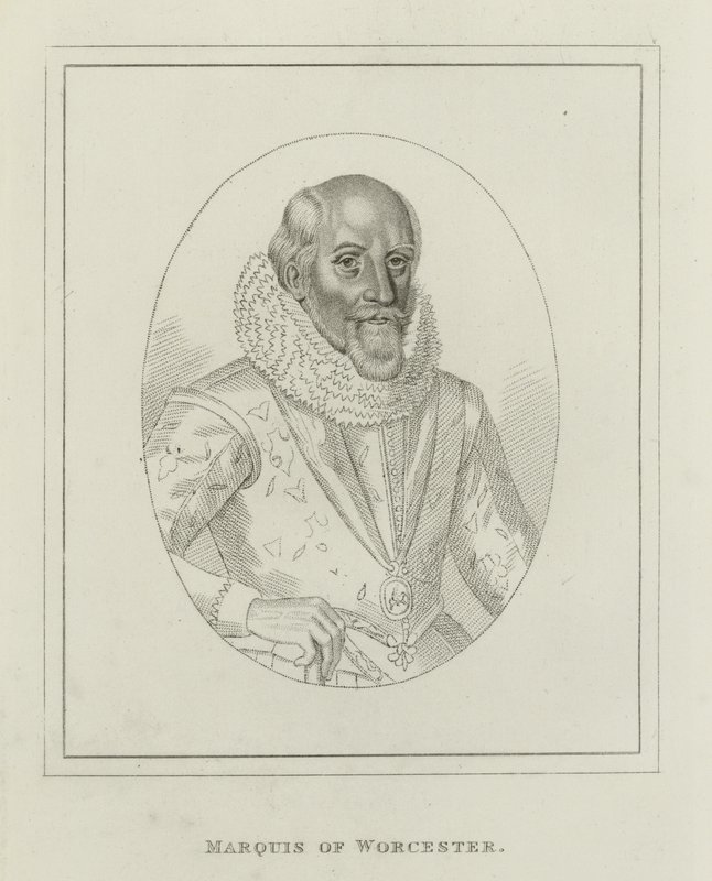 Edward Somerset, Marquis von Worcester von English School