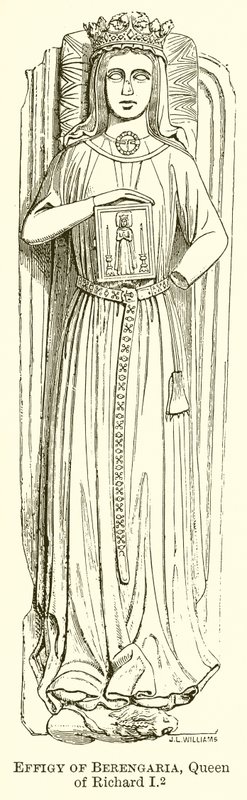 Abbild von Berengaria, Königin von Richard I. von English School