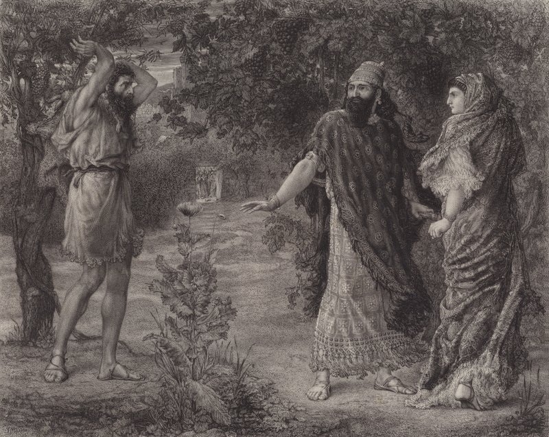 Elia verurteilt Ahab von English School