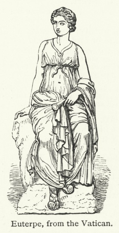 Euterpe (Gravur) von English School