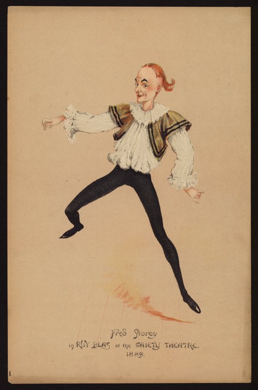 Fred Storey, englischer Schauspieler und Tänzer von English School