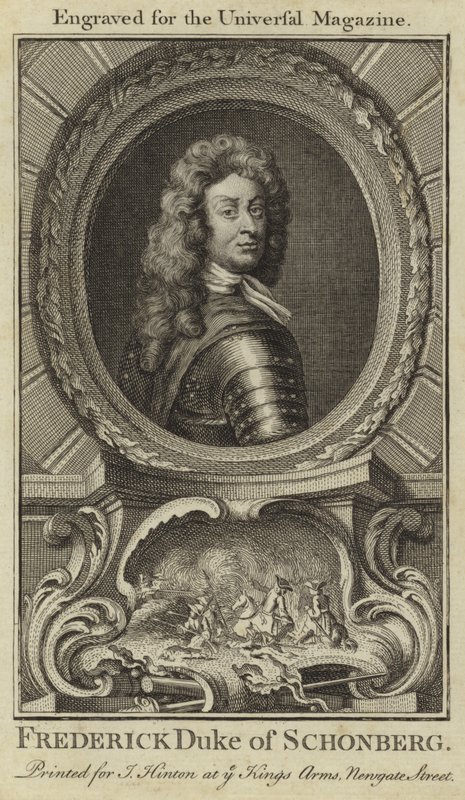 Friedrich, Herzog von Schönberg von English School