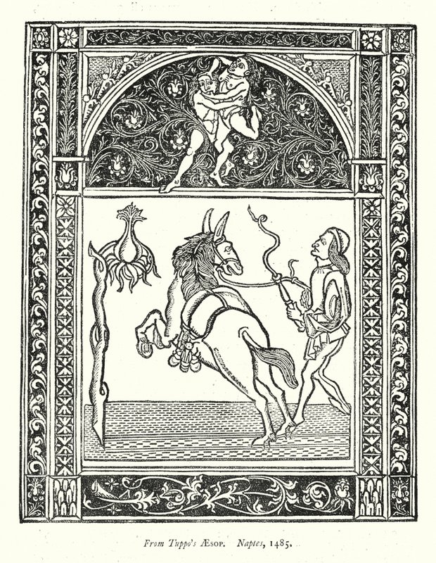 Aus Tuppos Äsop, Neapel von English School