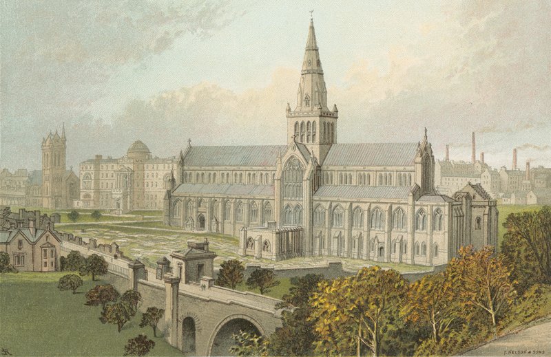 Kathedrale von Glasgow von English School