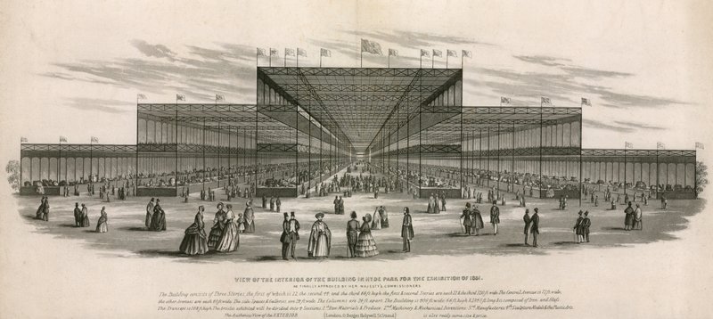 Große Ausstellung, 1851 von English School