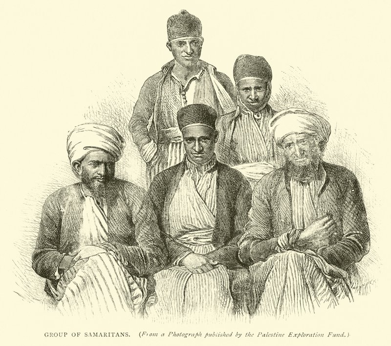 Gruppe von Samaritern von English School