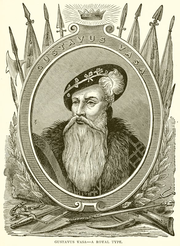 Gustav Vasa--Ein königlicher Typ von English School