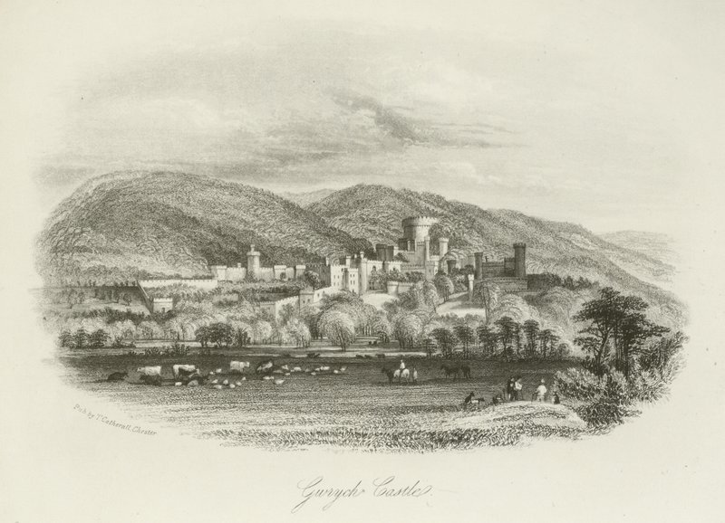 Gwrych Castle, Abergele, Nordwales von English School