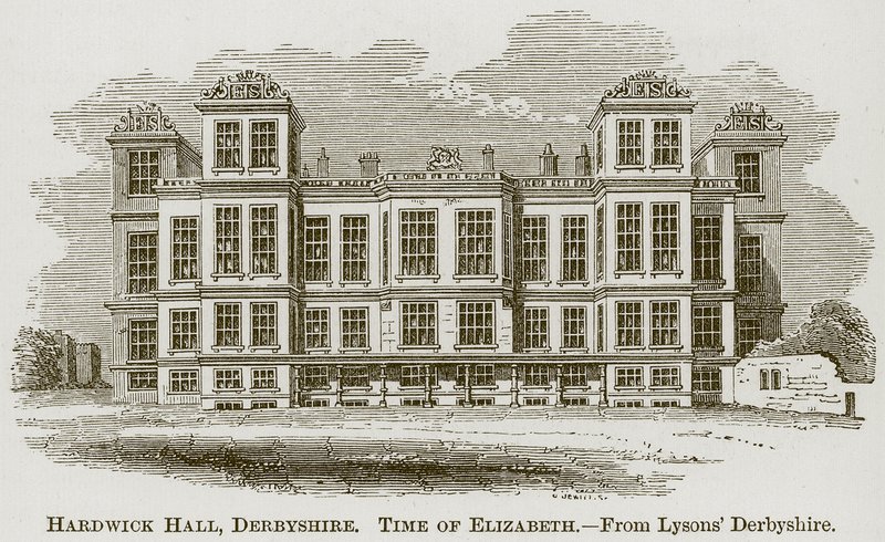 Hardwick Hall, Derbyshire, Illustration aus The Comprehensive History of England von English School