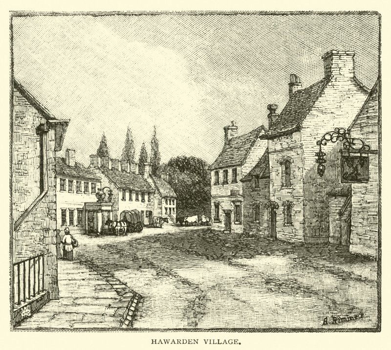Hawarden Dorf von English School