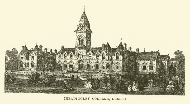 Headingley College, Leeds (Gravur) von English School