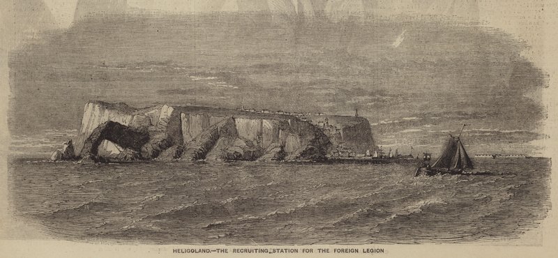 Helgoland, die Rekrutierungsstation für die Fremdenlegion von English School