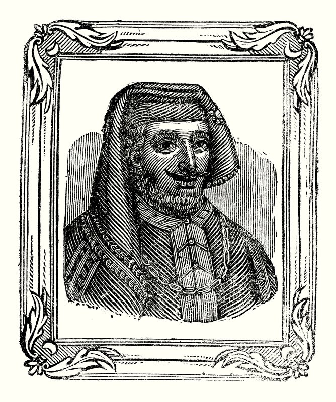 Henry IV wurde 1366 geboren, 1399 gekrönt und starb 1413 (Gravur) von English School