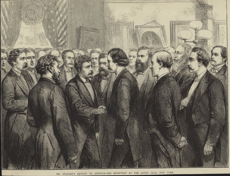 Henry Morton Stanleys Rückkehr nach Amerika von English School