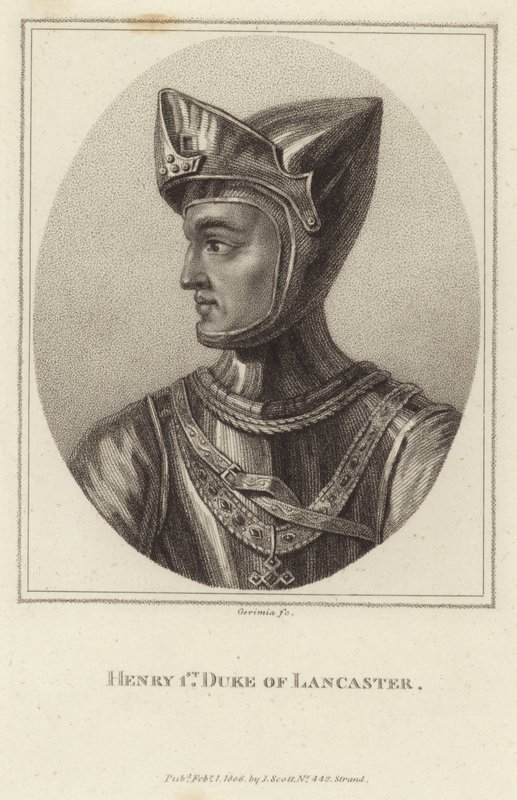 Henry von Grosmont, 1. Herzog von Lancaster von English School