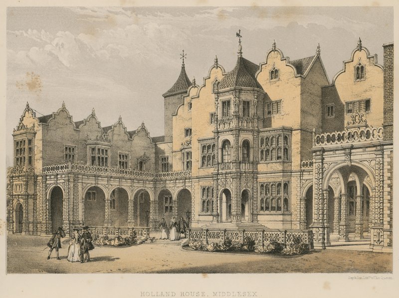 Holland House, Middlesex von English School