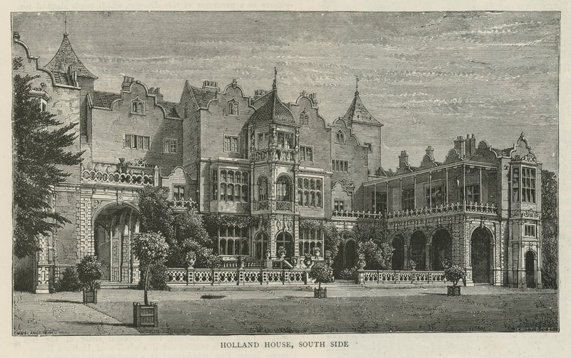 Holland House, Südseite von English School