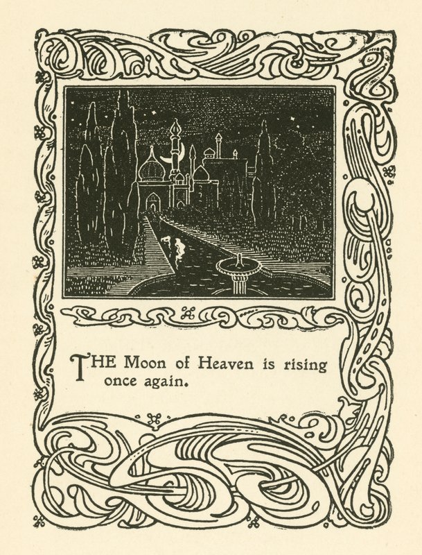 Illustration für Rubaiyat von Omar Khayyam von English School