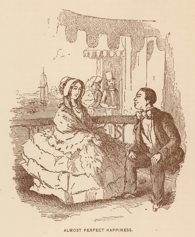 Illustration für Die Geschichte von Pendennis von Thackeray von English School
