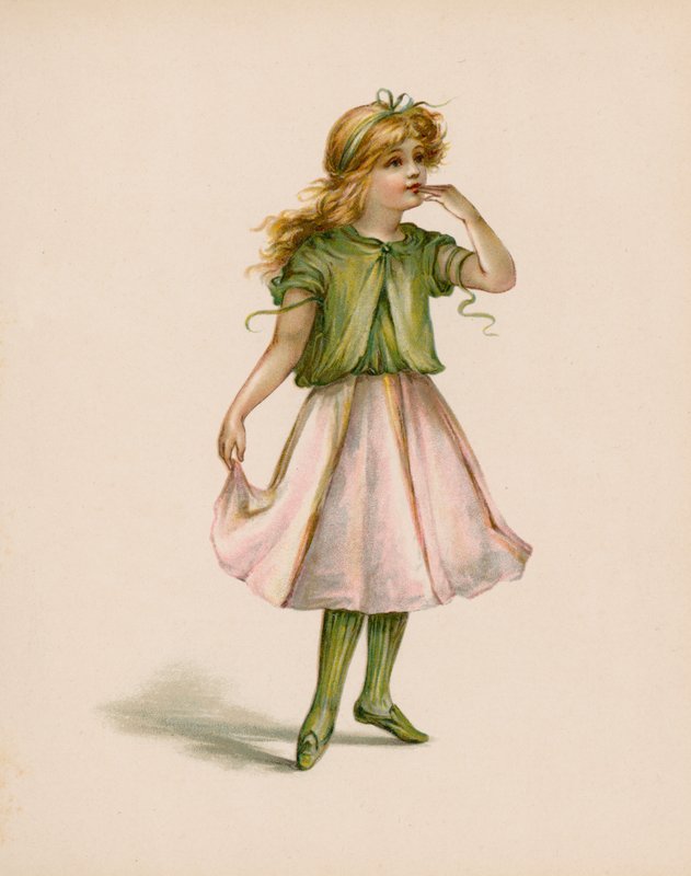 Illustration für Die Sprache der Blumen von English School