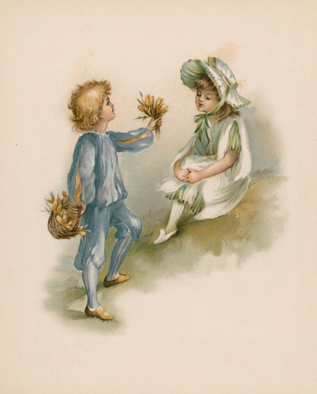 Illustration für The Language Of Flowers von English School