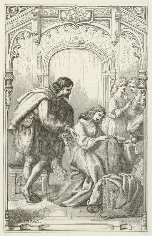 Illustration für Die Pilgerreise von John Bunyan von English School