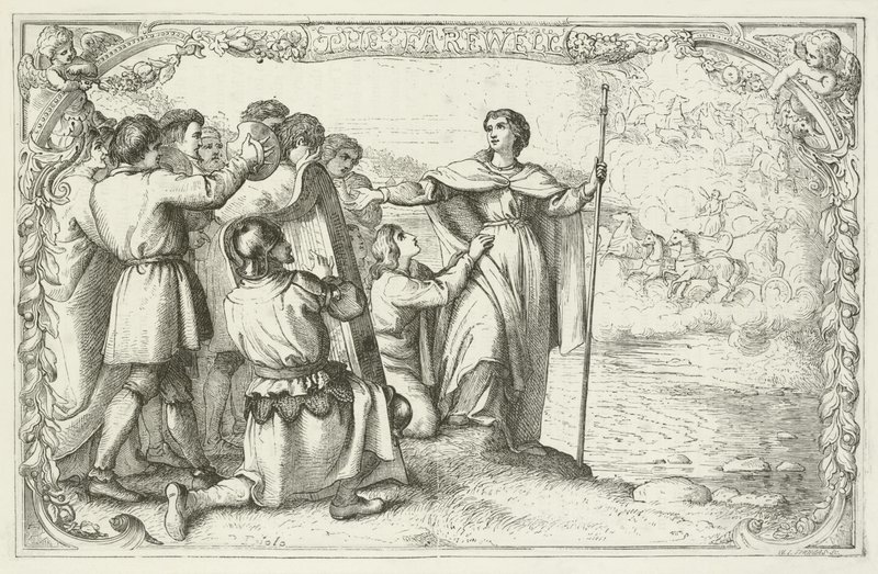 Illustration für Die Pilgerreise von John Bunyan von English School