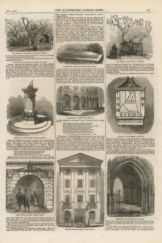 Illustrationen von Temple von English School