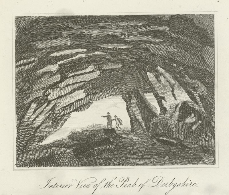 Innenansicht des Peak von Derbyshire von English School