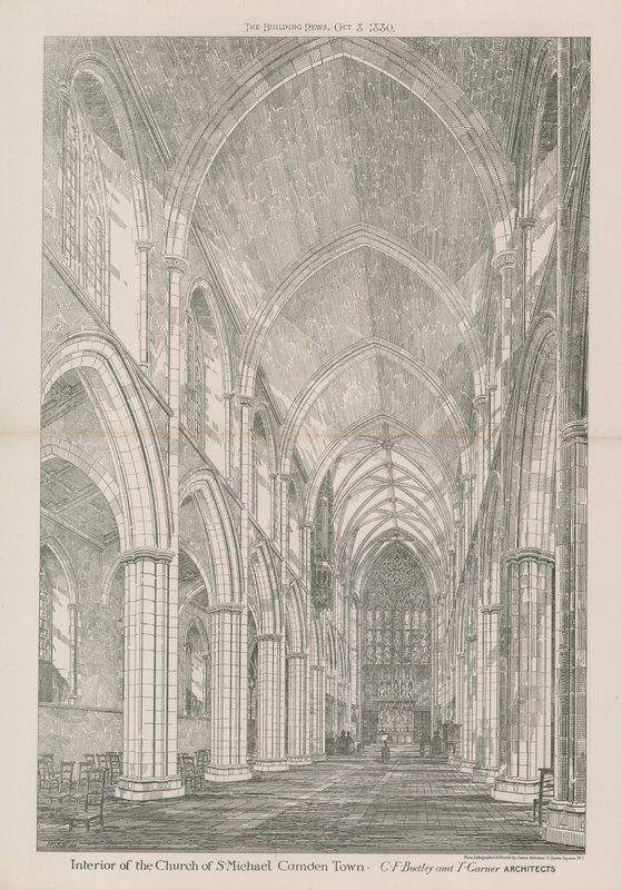 Innenraum der Kirche von St. Michael von English School