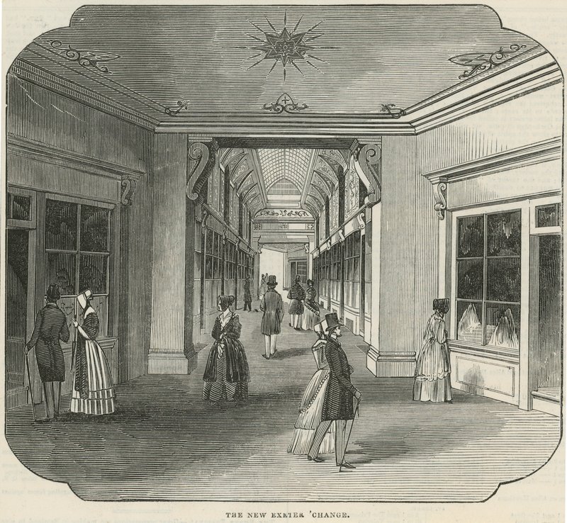 Innenansicht des neuen Exeter 