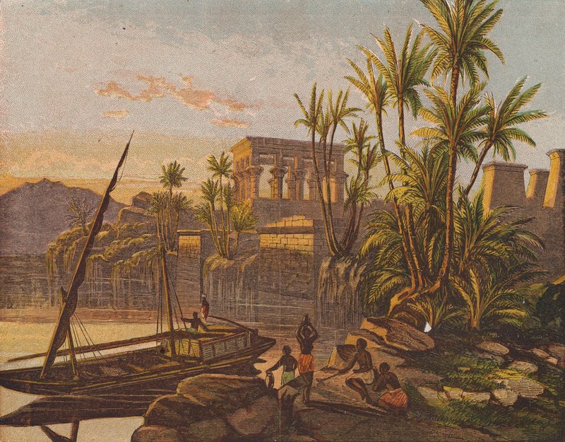 Insel Philae, Ägypten von English School