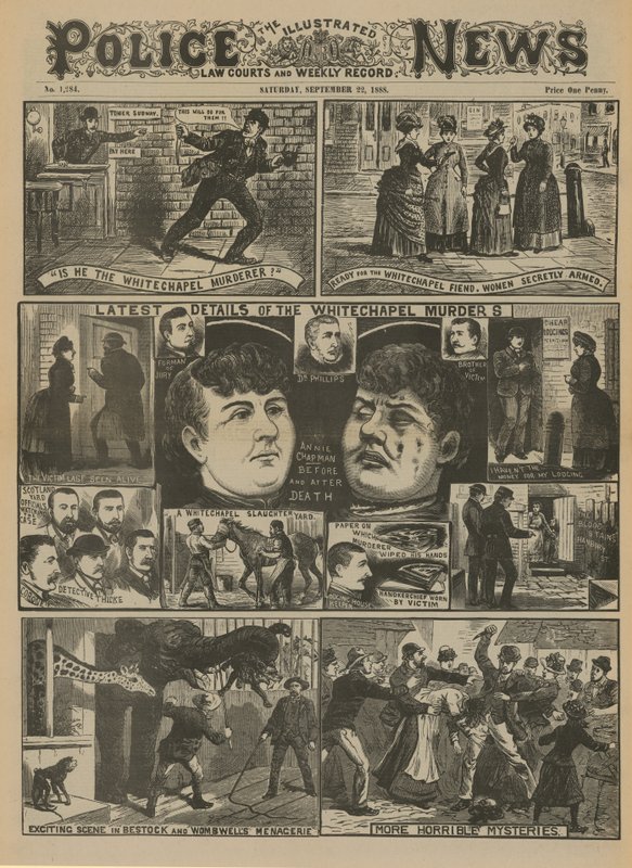 Jack the Ripper: Details der Whitechapel-Morde von English School