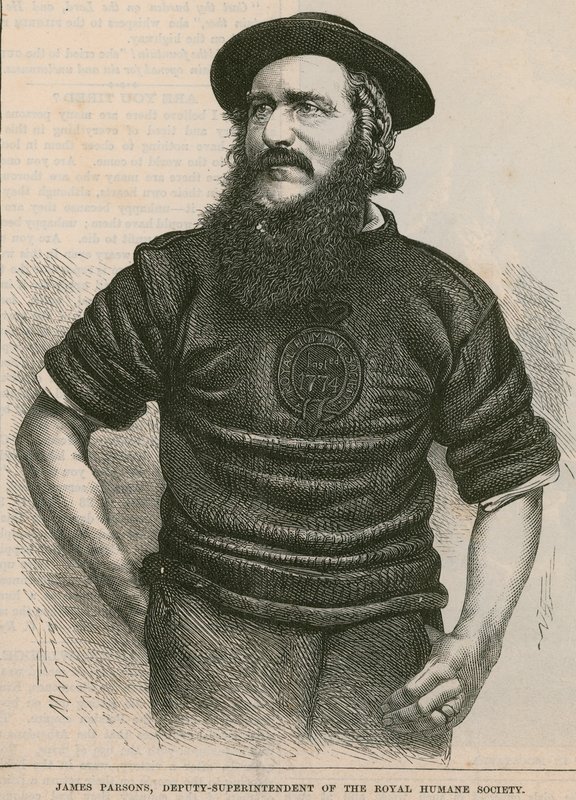 James Parsons, stellvertretender Superintendent der Royal Human Society von English School