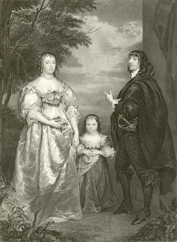 James Stanley, 7. Earl of Derby und Charlotte de la Tremouille, seine Gräfin von English School