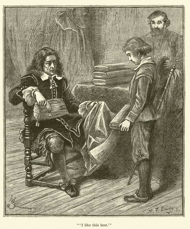 Jean Baptiste Colbert als Junge, "Das gefällt mir am besten" von English School