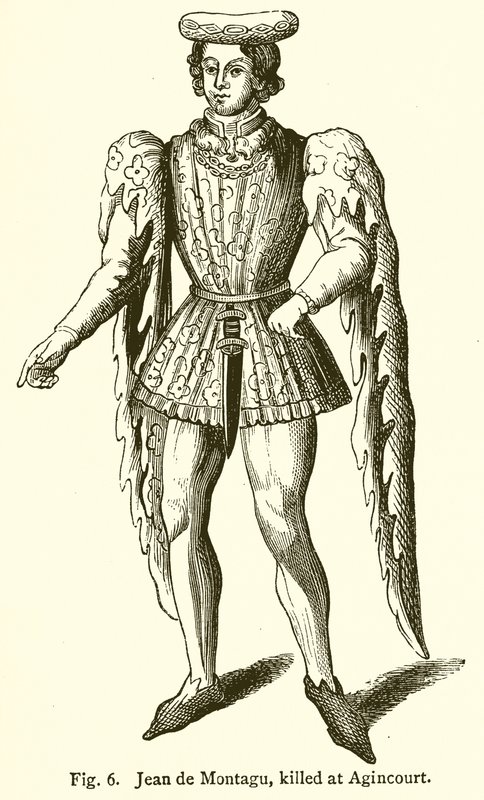Jean de Montagu, getötet in Agincourt von English School