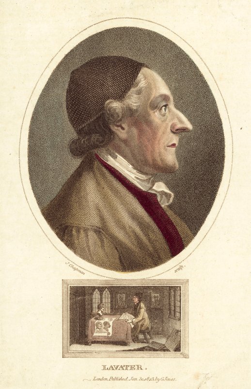 Johann Kaspar Lavater, Schweizer Dichter, Philosoph, Physiognom und Theologe von English School