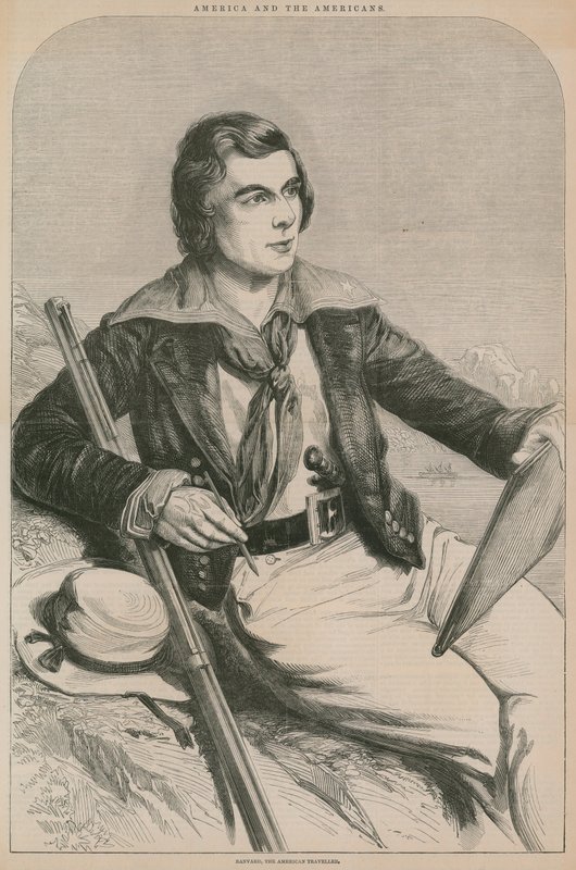 John Banvard, der amerikanische Reisende von English School