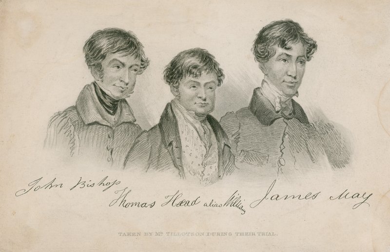 John Bishop, Thomas Head (alias Williams), James May von English School