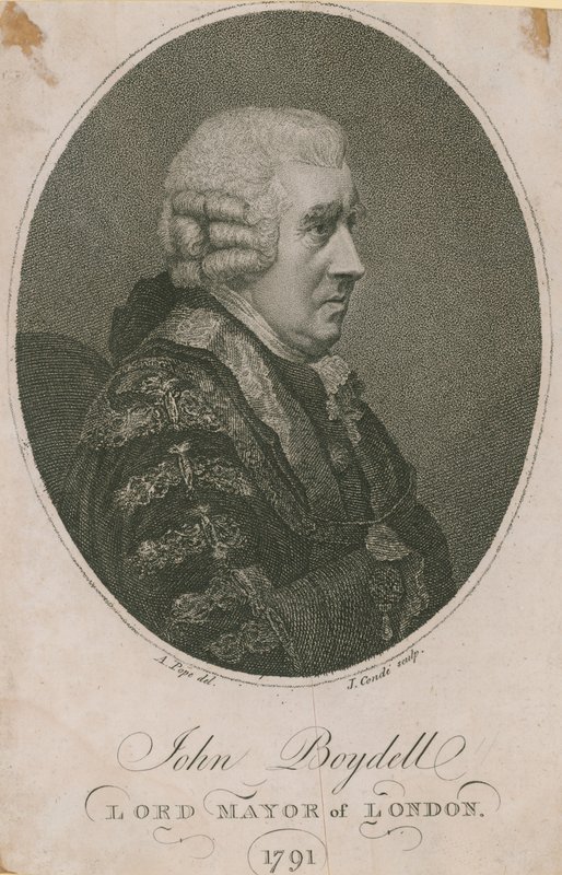 John Boydell, Lord Mayor von London 1785 von English School